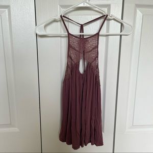 small pink / purple kimchi blue top